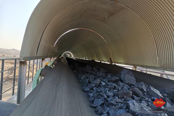 准能集团黑岱沟露天煤矿采场转向地面输送系统工程2号输煤系统重载试
