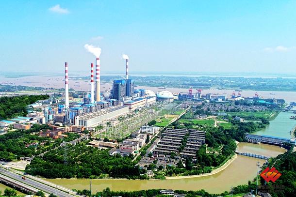 图为所属谏壁发电厂