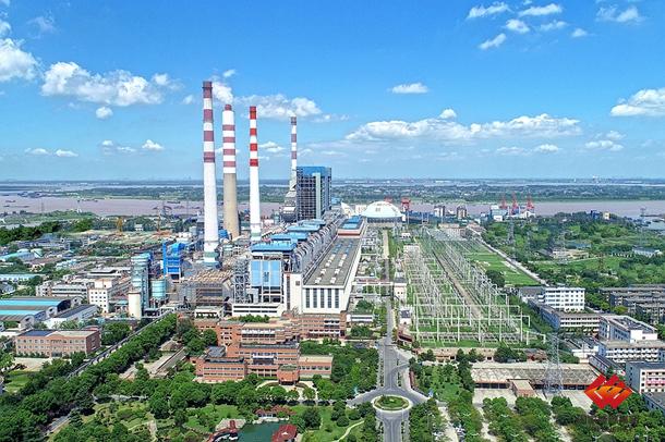 江苏谏壁电厂党旗下的谏电记忆